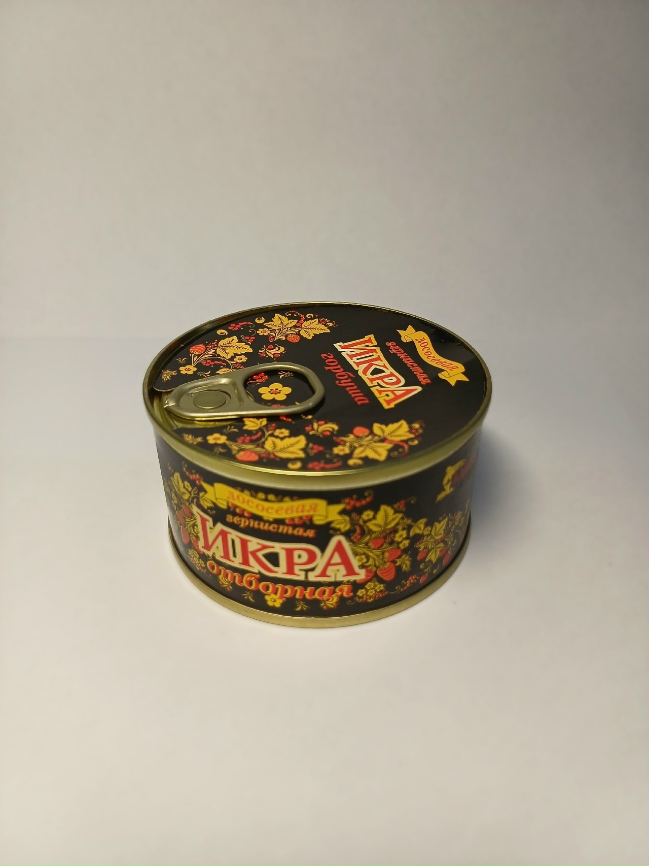 Икра лососевая "Кайтес" (ООО "РК Сардиния") ГОСТ 140г  жестяная банка в Воронеже. Картинка