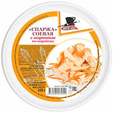 Салат Спаржа соевая с морковью по-корейски "Мистер салат"  350 г "Мистер салат" в Воронеже. Картинка