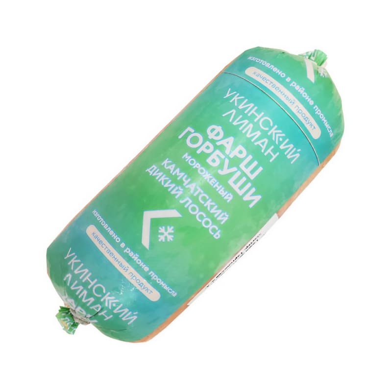 Фарш лососевый из горбуши 500г Укинский лиман в Воронеже. Картинка