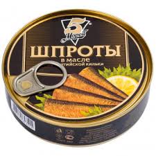 Шпроты в масле из салаки 5 М (Балт-Фиш Плюс), 160г в Воронеже. Картинка