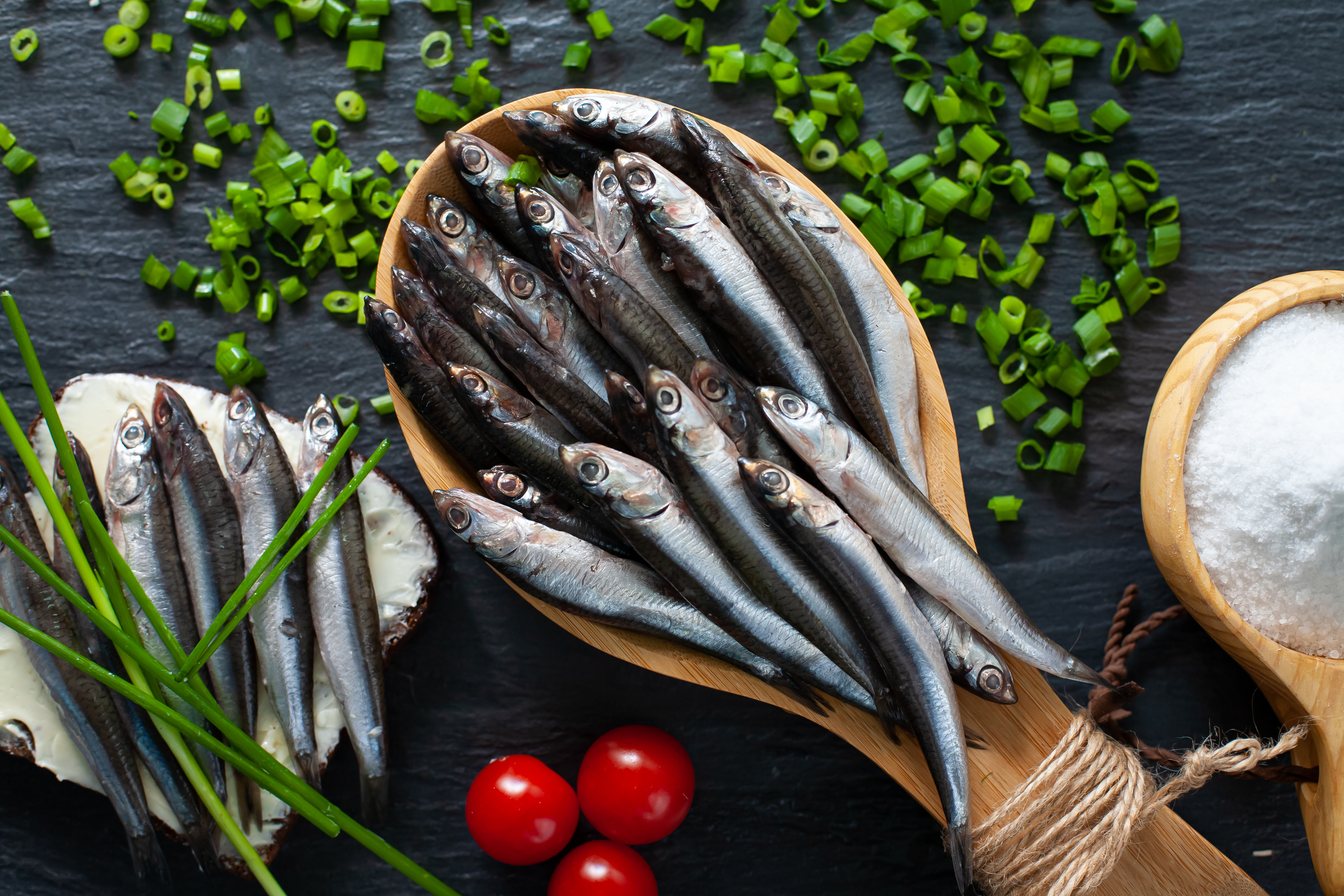 Хамса слабосоленая 4 кг в Воронеже. Картинка