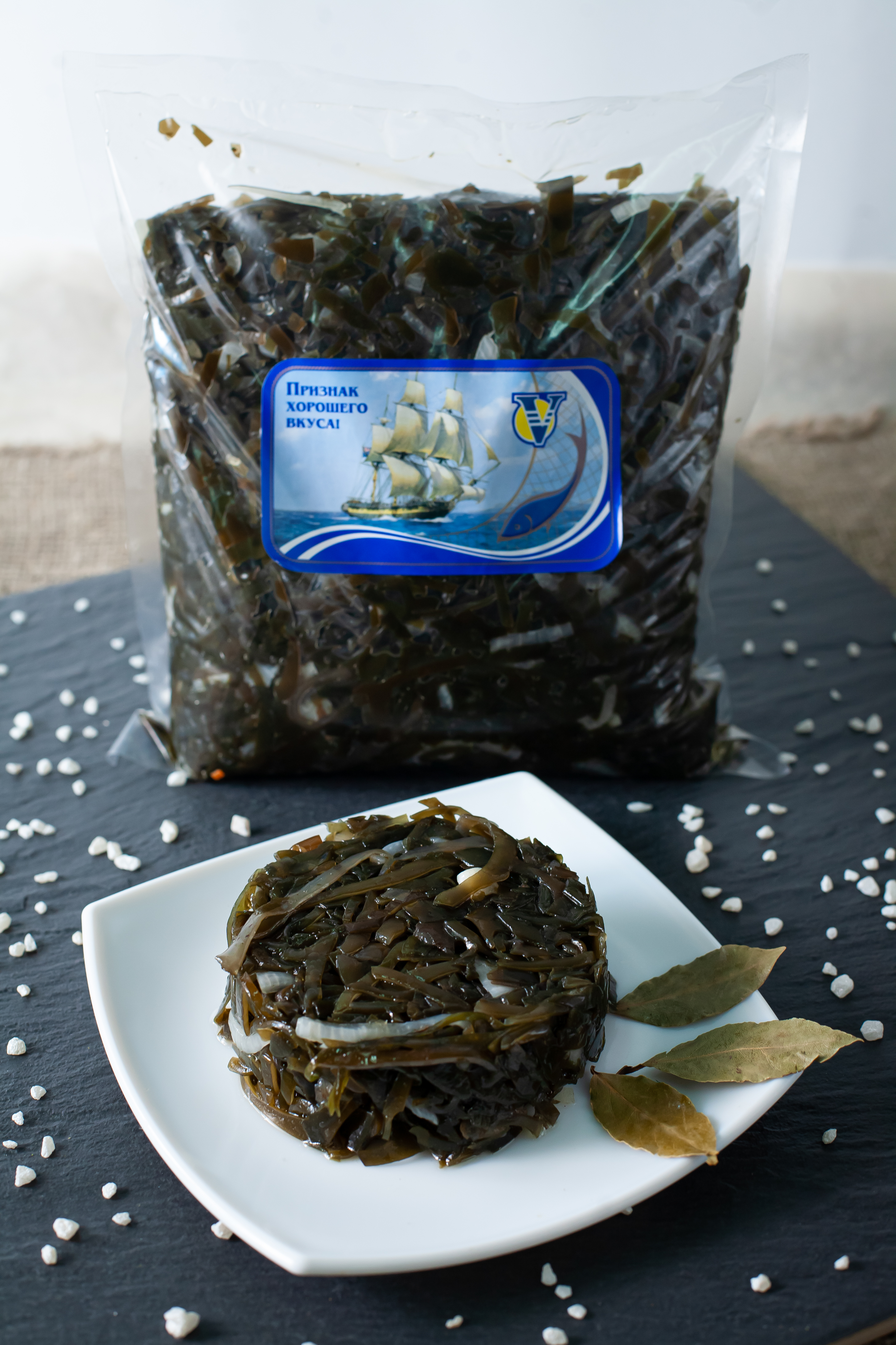 Салат из морской капусты "Дары моря" (280г) в Воронеже. Картинка