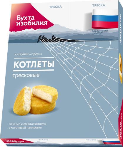 Котлеты тресковые  "Агама" 6 кг в Воронеже. Картинка