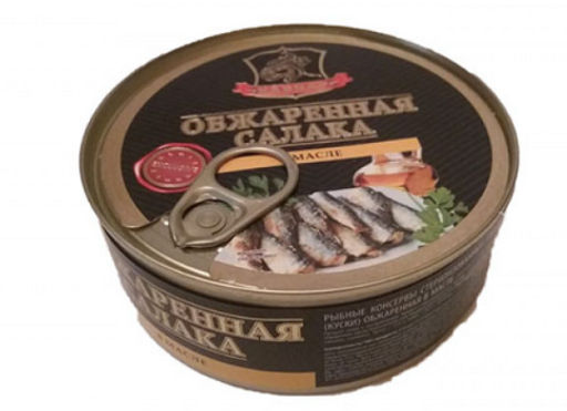 Салака (куски) обжаренная в масле (Хавиар)(ООО "Знак качества") 240г в Воронеже. Картинка