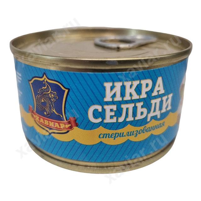 Икра сельди тихоокеанской   (Хавиар) ( ООО"Прибой") ,125г в Воронеже. Картинка