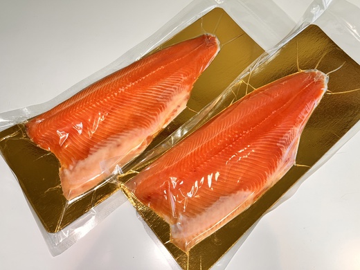 Форель слабосоленая филе пласт в вакуумной упаковке  в Воронеже. Картинка
