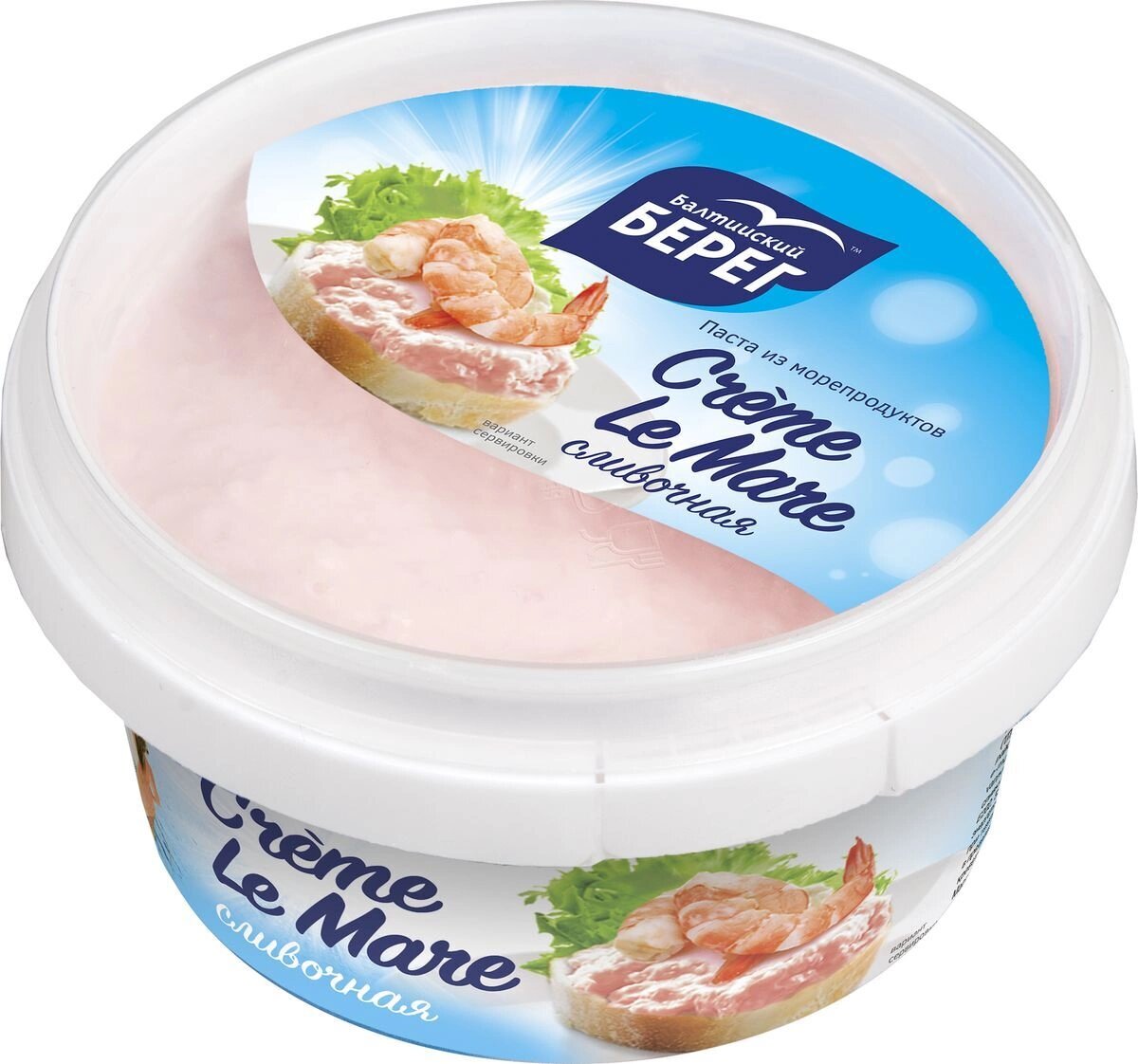Паста из морепродуктовCreme Le Mare сливочная 150г  в Воронеже. Картинка