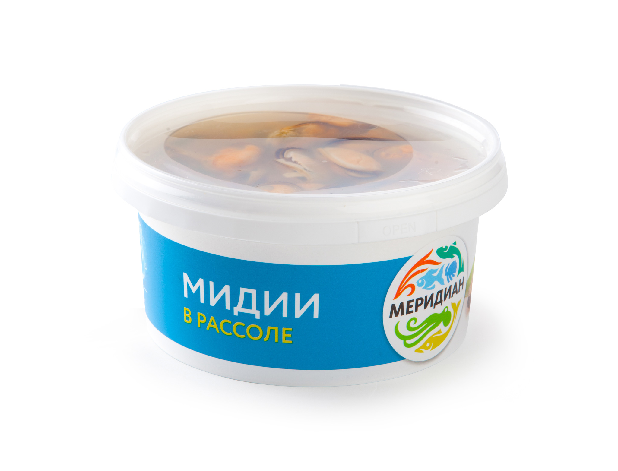 Мидии в рассоле "Меридиан" 180г (пластиковая .банка) "Меридиан" в Воронеже. Картинка