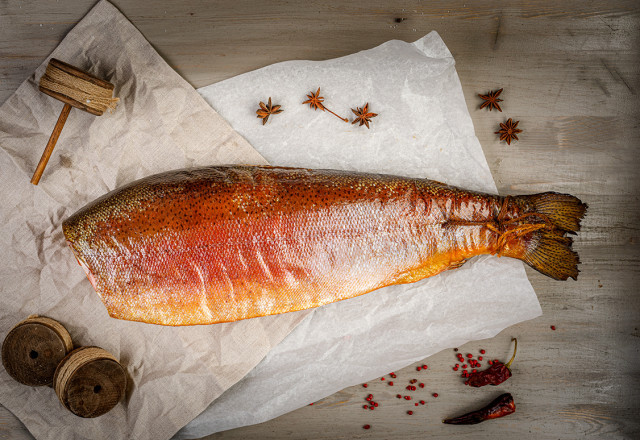 Форель холодного копчения без головы  в Воронеже. Картинка