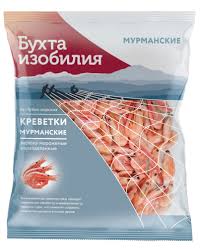 Креветки "Мурманские" 500г Бухта Изобилия в Воронеже. Картинка