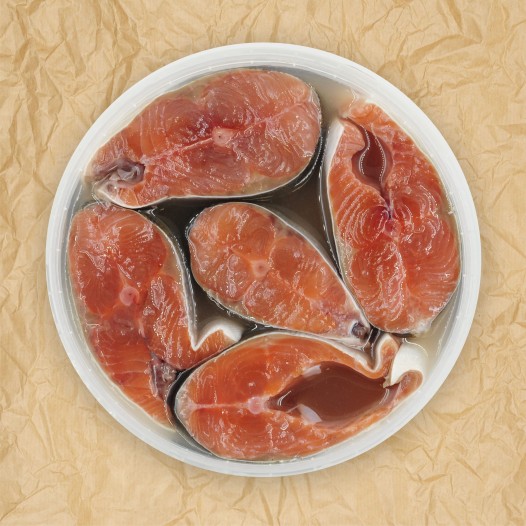 Горбуша кусок пряного посола  1кг в Воронеже. Картинка