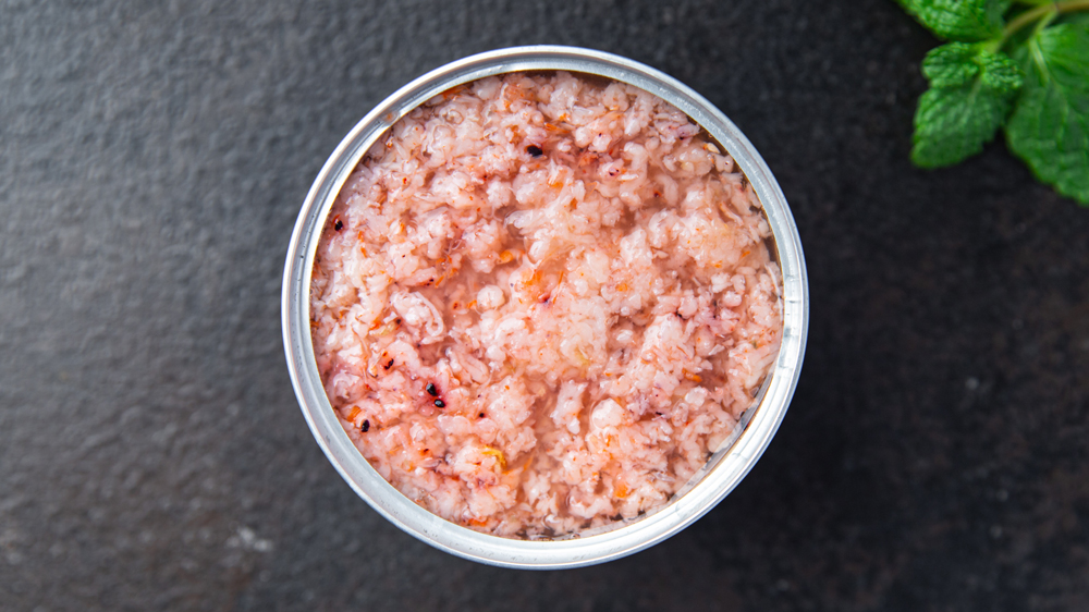 Мясо криля антарктич.в заливке 100 г алюм./б в Воронеже. Картинка