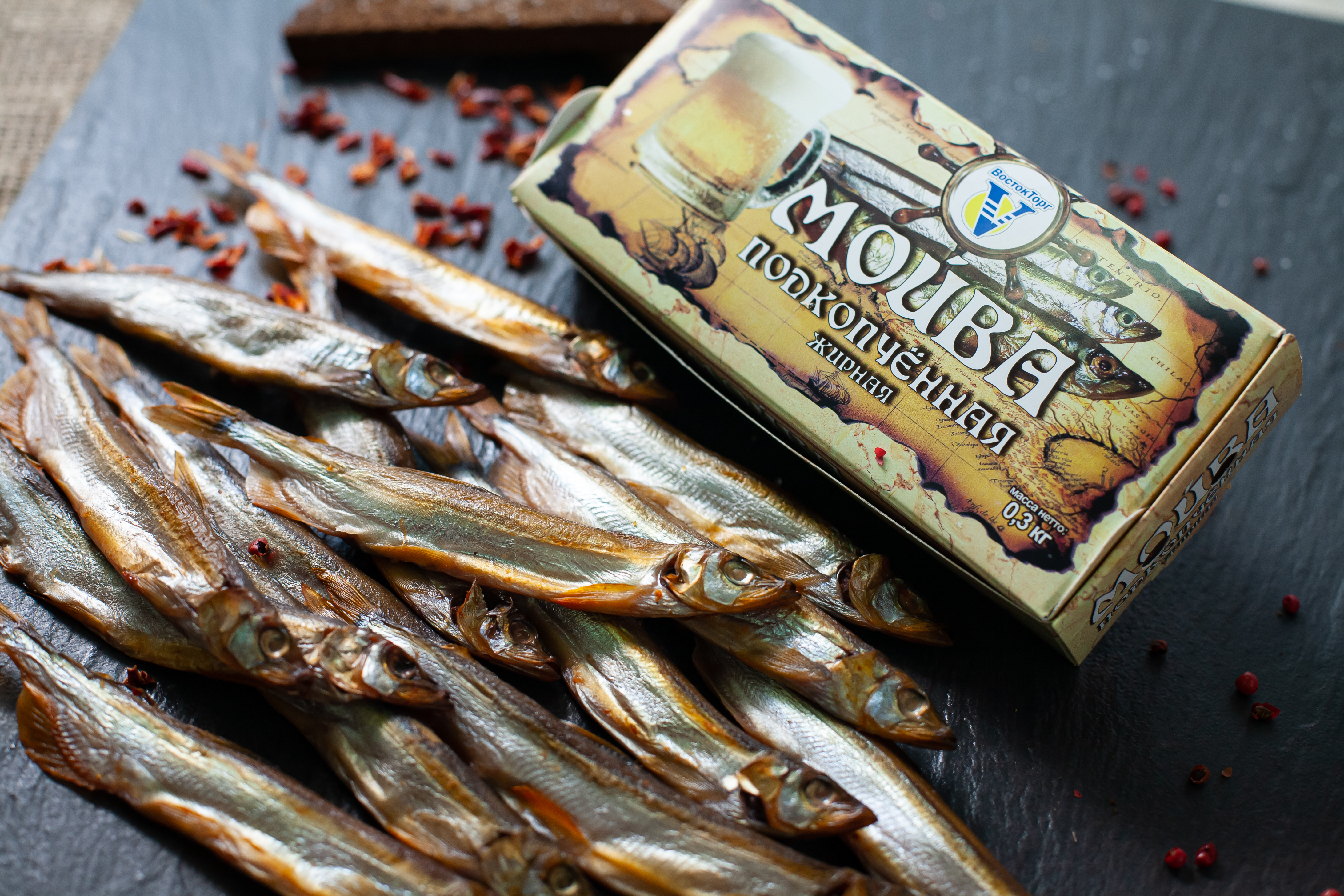 Мойва холодного копчения 200г в Воронеже. Картинка