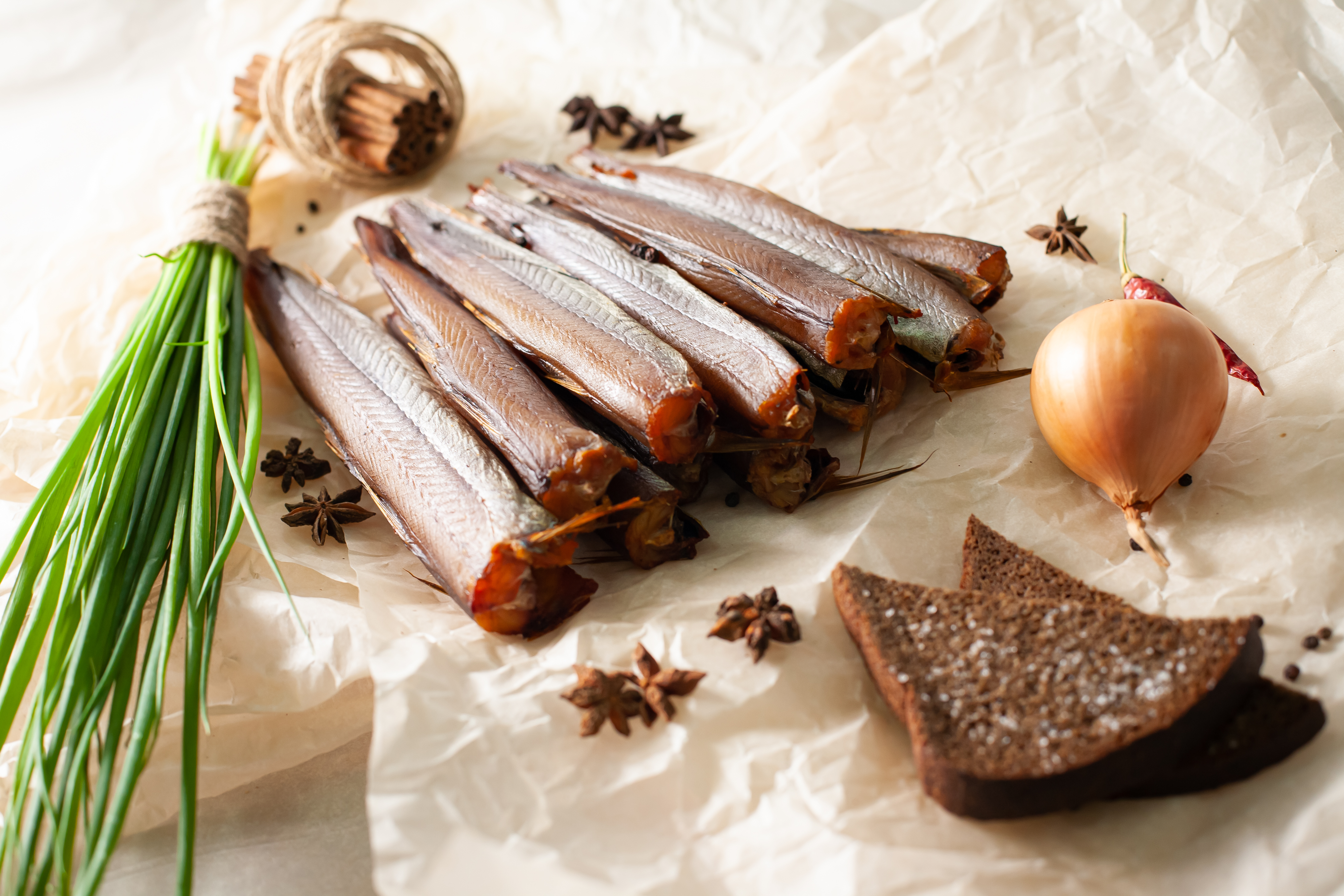 Спинка путассу вяленая 1кг в Воронеже. Картинка