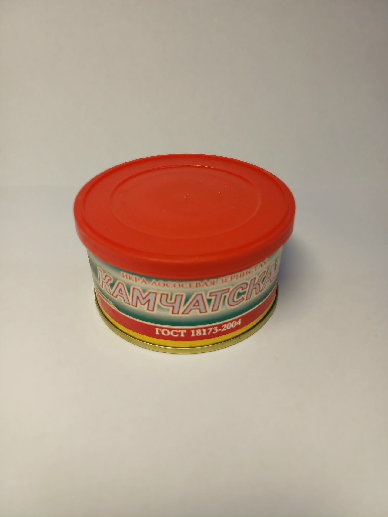 Икра лососевая "Камчатская"( Кихчик) горбуша ГОСТ 130г  жестяная банка в Воронеже. Картинка