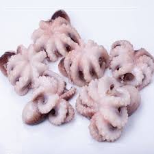 Осьминог молодой очищенный 40/60 шт/кг 1 кг ВЬЕТНАМ в Воронеже. Картинка