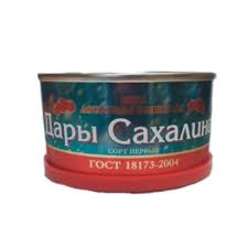 Икра лососевая "Дары Сахалина"( Кихчик) горбуша ГОСТ 130г жестяная банка в Воронеже. Картинка