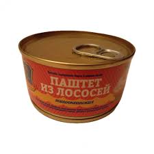 Паштет  из лососей  (Хавиар) ( ООО"Прибой") ,125г в Воронеже. Картинка