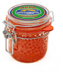 Икра лососевая "Охотоморье" "Отборная"  горбуша 230г ст/б в Воронеже. Картинка